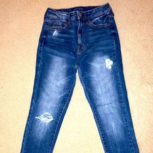 Junior’s size 0 jeans from Aeropostale.